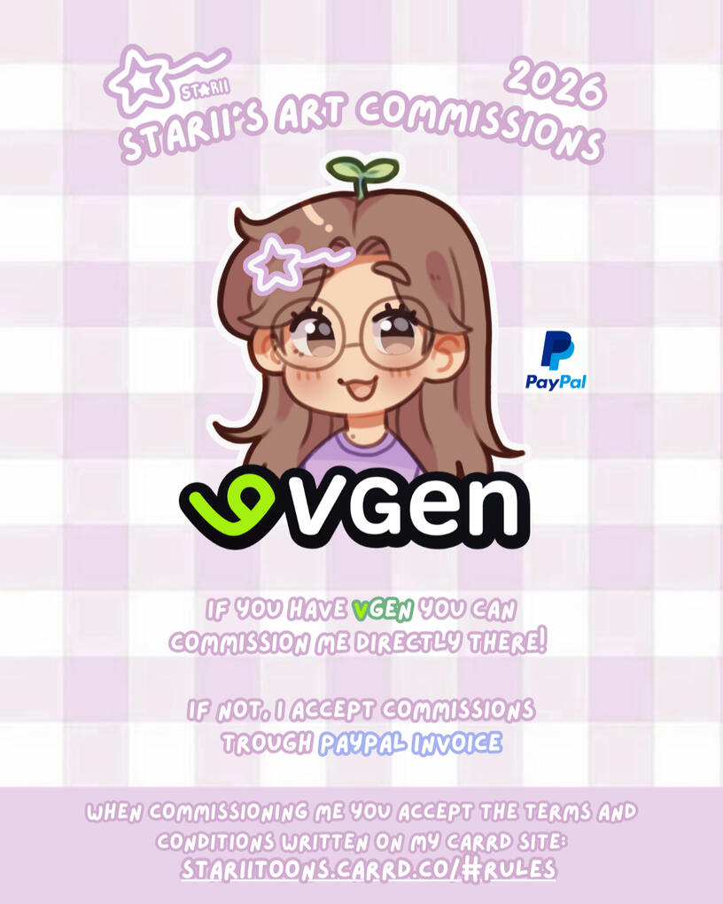 Commission me on VGEN Commission me on VGEN